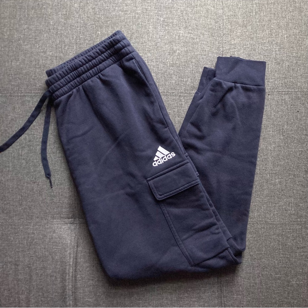 Adidas Navy Cargo Joggers